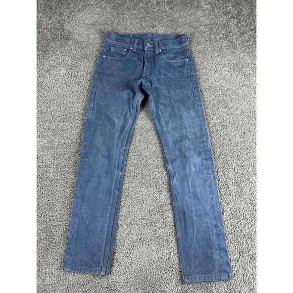 Levis 511 Jeans Mens 29x30 Blue Slim Fit Tapered Leg Denim Pants Classic Style - Picture 2 of 16